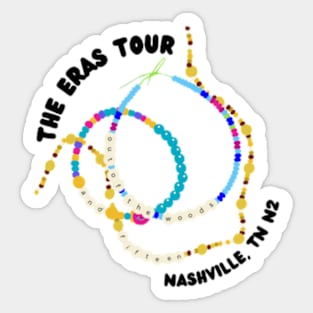 Nashville Eras Tour N2 Sticker